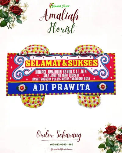 Karangan Bunga Ucapan Selamat di Argatawang